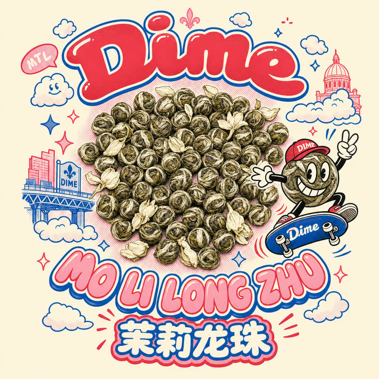 The design — Mòlì Lǒng Zhú