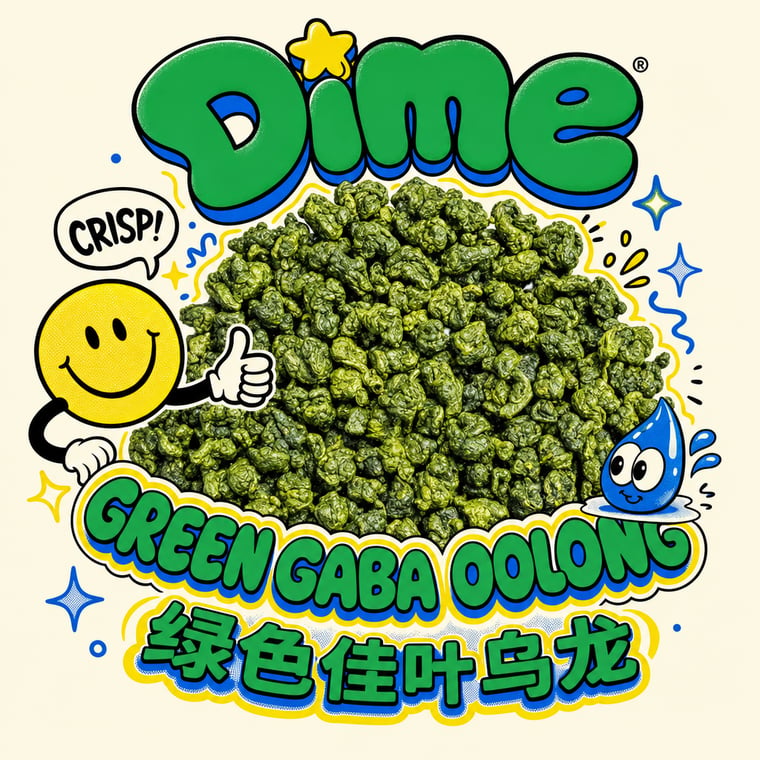 The design — Green GABA Oolong