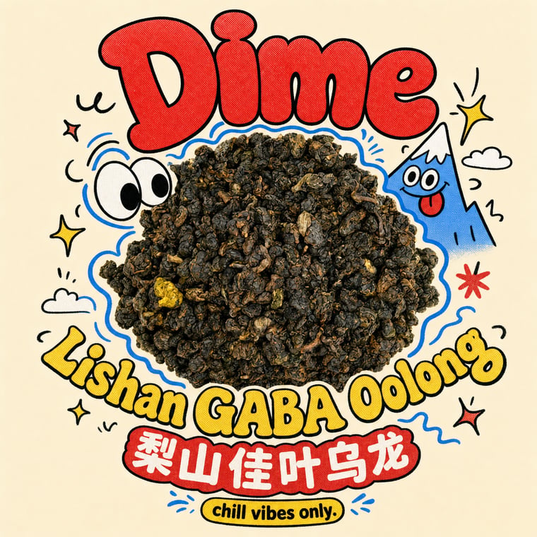The design — Lishan GABA Oolong