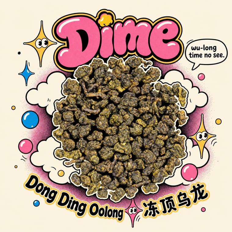 The design — Dòng Dǐng Oolong